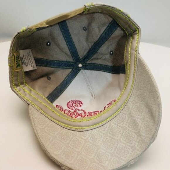 Billabong Trucker Hat Plastic Band Logo Cotton Distressed Baseball Cap Vintage - Picture 6 of 12